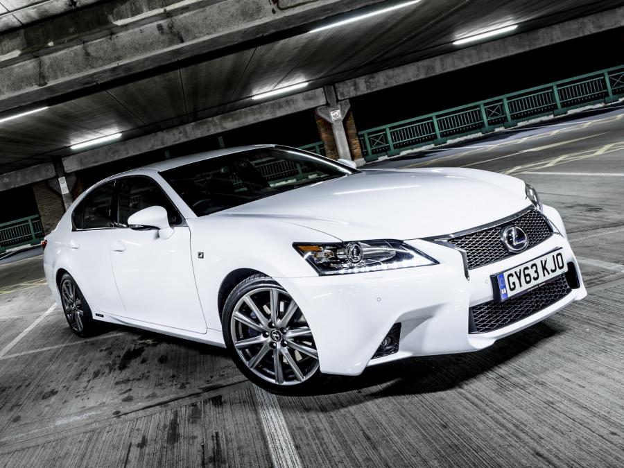  Lexus GS300h F-Sport 2013 года  (UK) (фото 8 из 11)